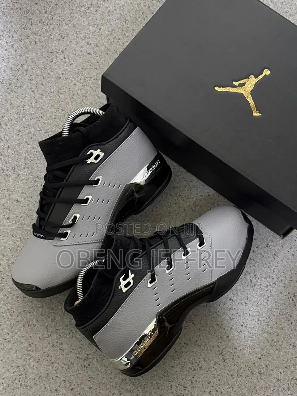 Original Air Jordan 17 Gray/Black