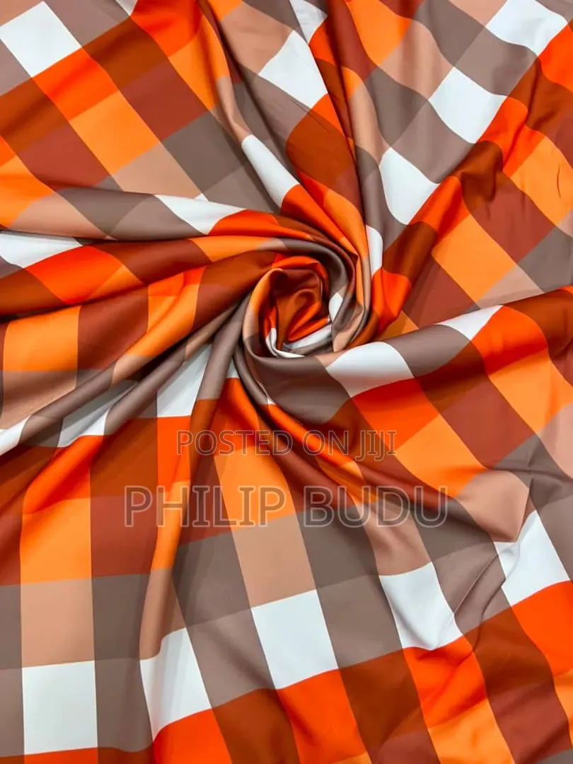 Premium Multicolored Floral Printed Silk/Satin Fabric