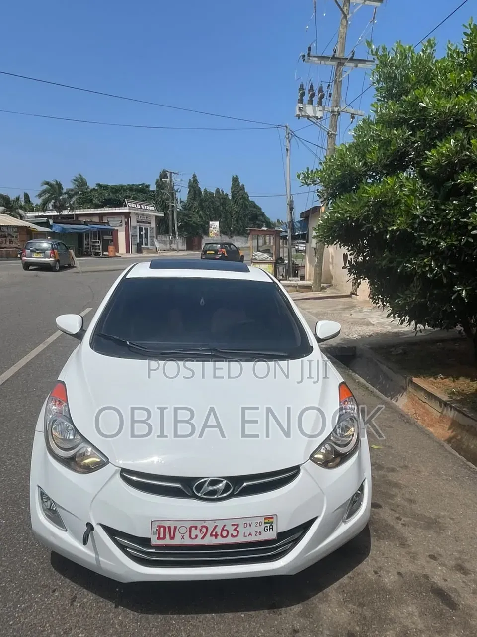 Hyundai Elantra 2013 White
