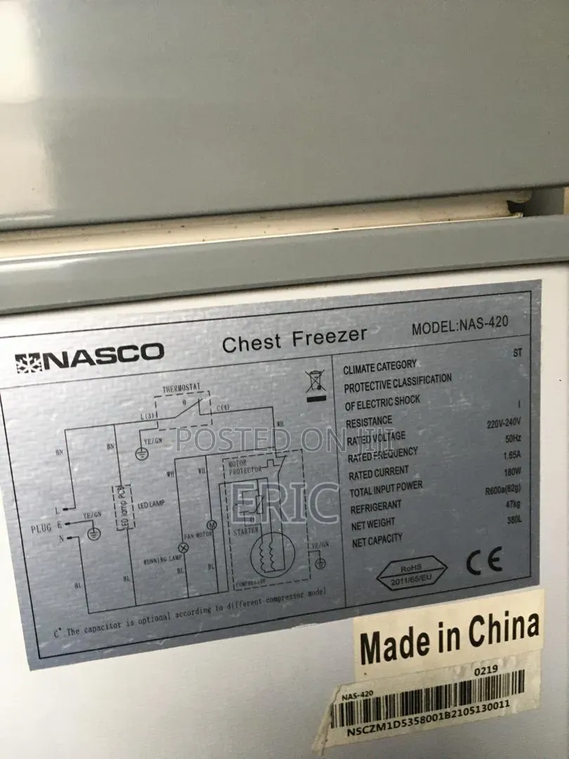 Nasco Freezer