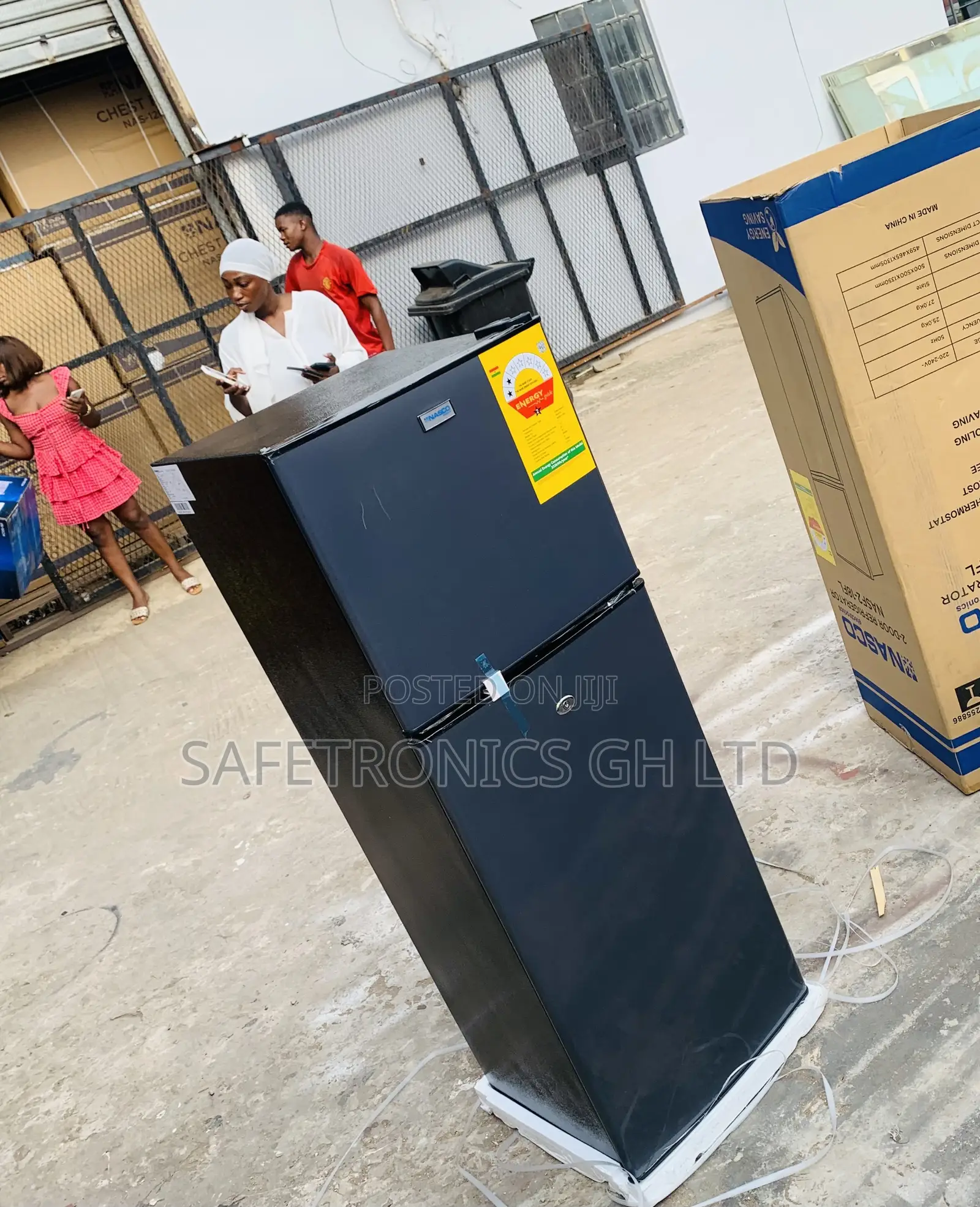 Unveiling Original Nasco Grey 2 Doors Nasd2-13fl 112L Fridge