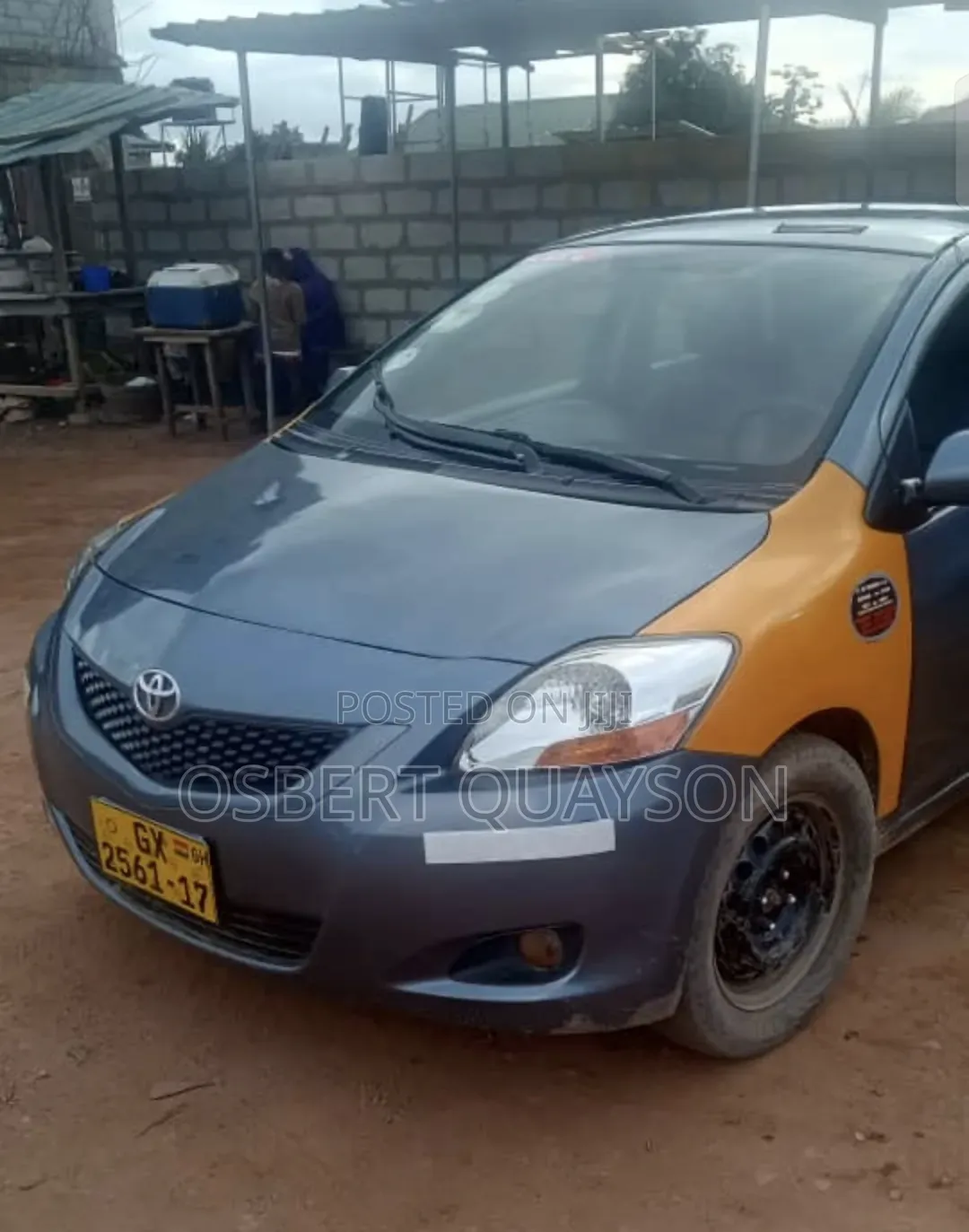 Toyota Yaris 2009 Blue