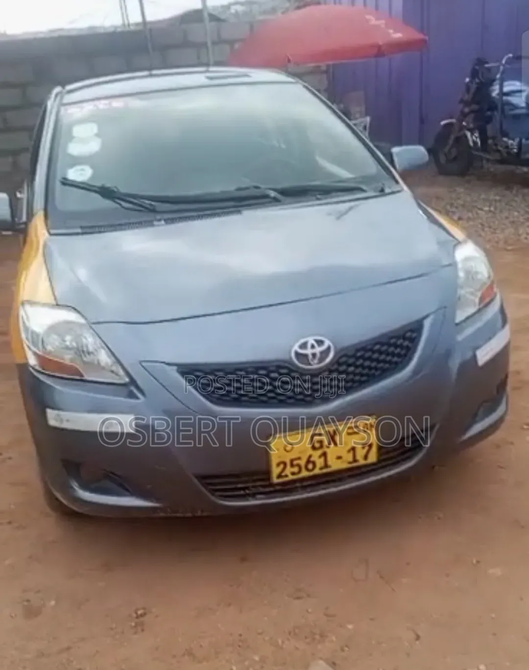 Toyota Yaris 2009 Blue