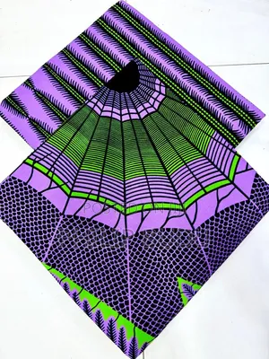 Original Hollantex African Wax Print Fabric (6 Yards)