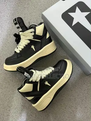 Converse X DRKSHDW Turbowpn Leather Sneakers