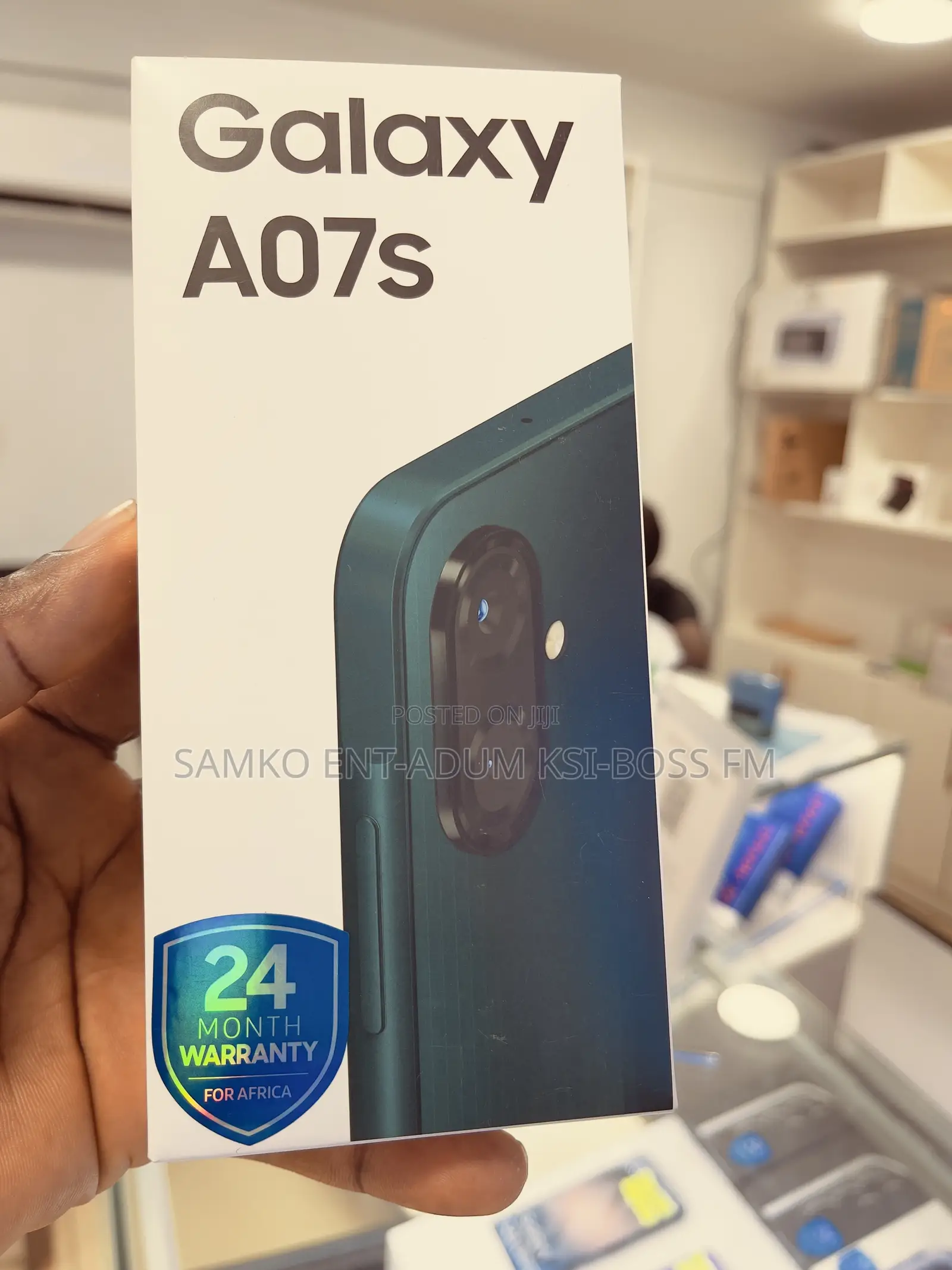 New Samsung Galaxy A07s 64 GB Black