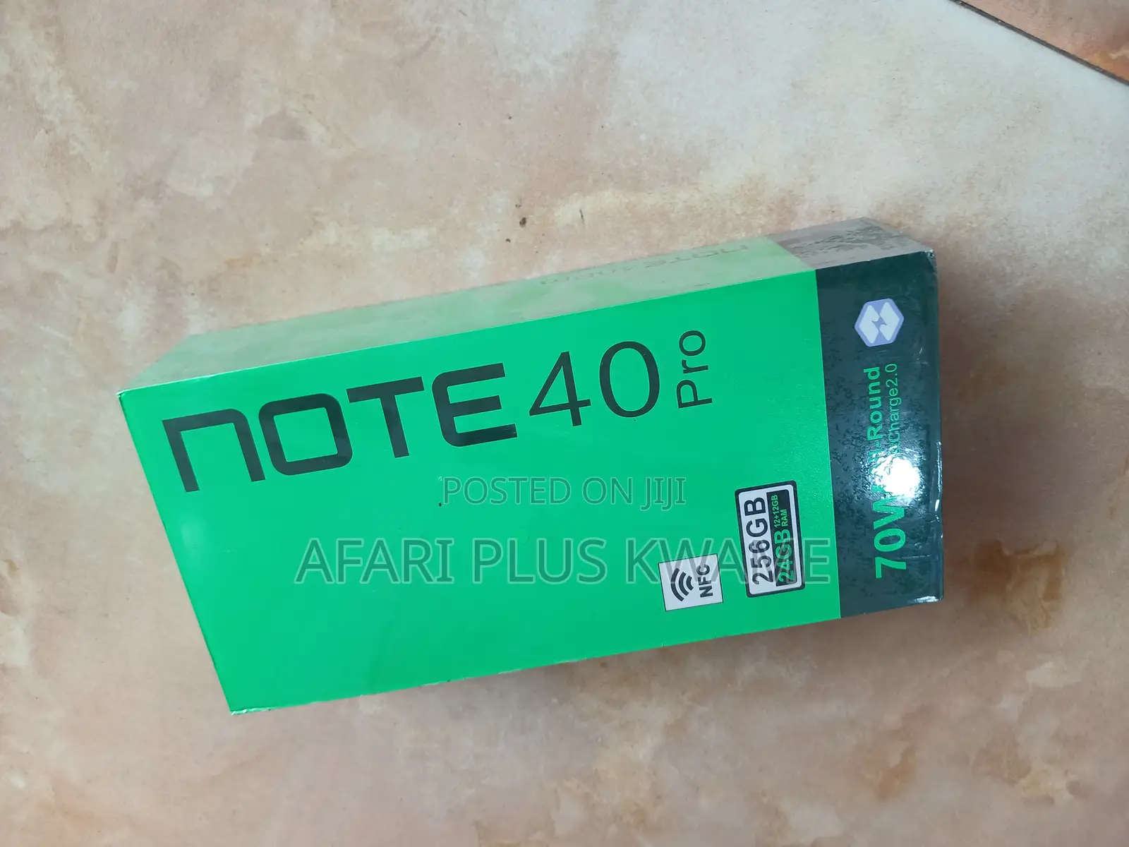 New Infinix Note 40 Pro 5G 256 GB Black