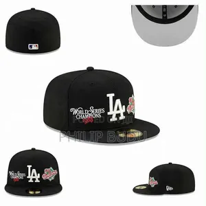 New Era LA Dodgers 59FIFTY Fitted Cap - Red (Love Hustle Edition)