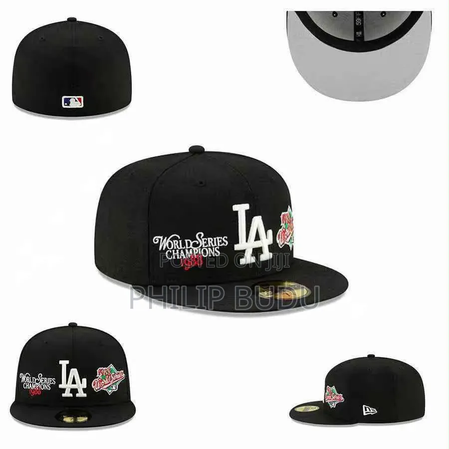 New Era LA Dodgers 59FIFTY Fitted Cap - Red (Love Hustle Edition)