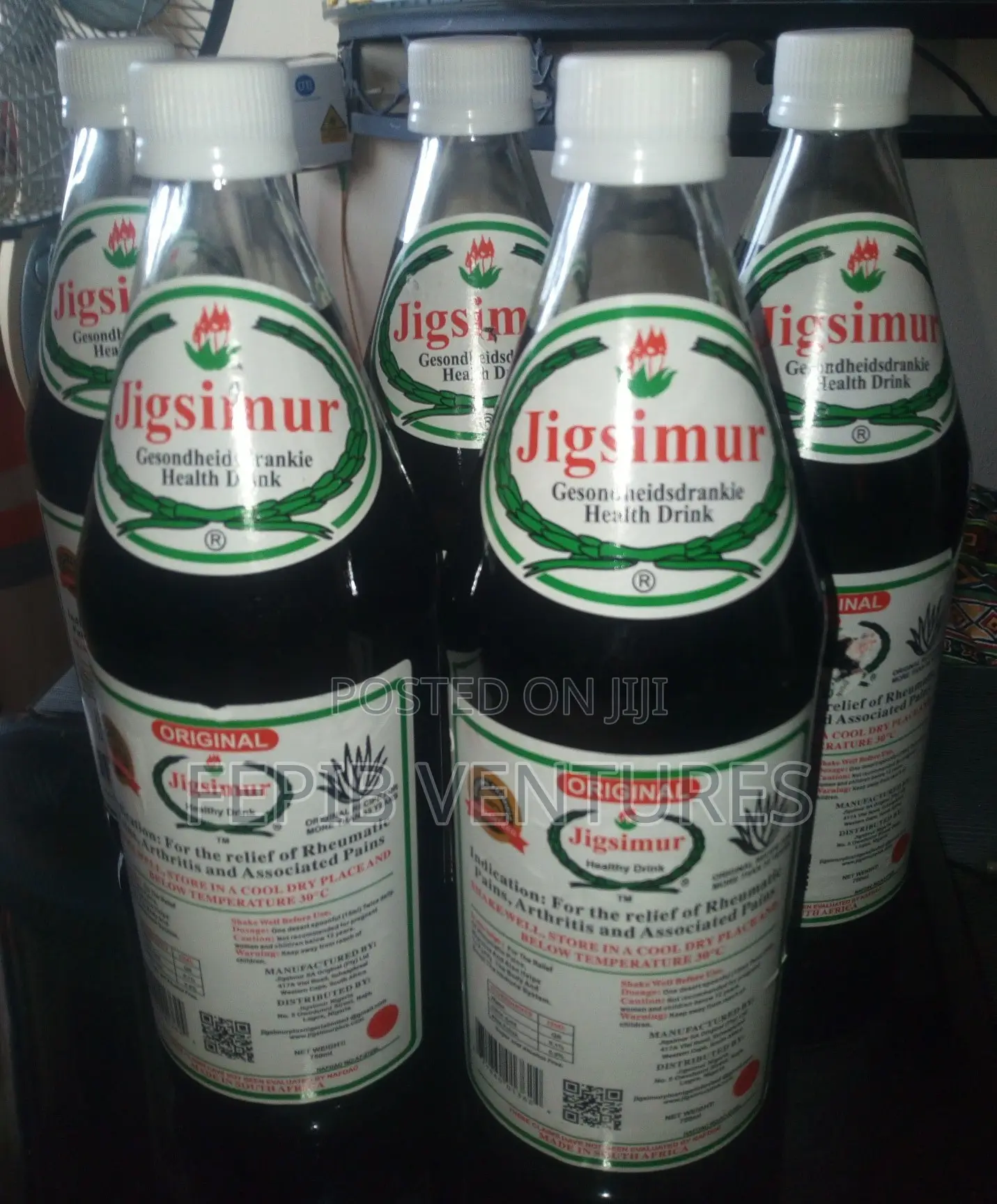 750ml SA Original Jigsimur Herbal Health Drink With QR Code