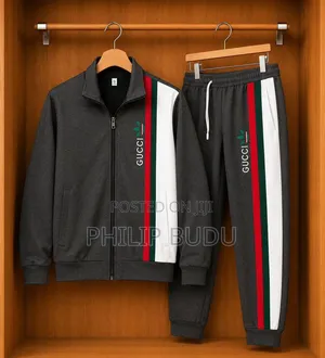 Adidas X Gucci Tracksuit Set (Jacket Joggers)