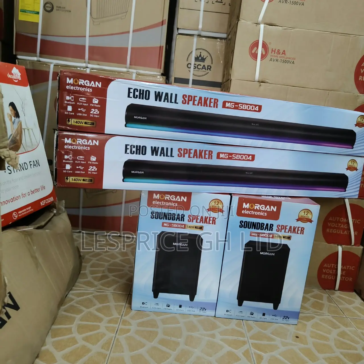 Founders Day Promo on Our Matchless 280W Morgan Soundbar Subwoofer