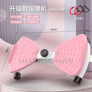 Waist and Abs Twister Exercise Machine - Pink