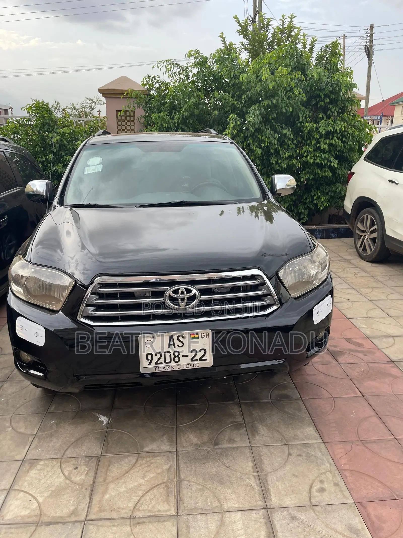Toyota Highlander Base 2010 Black