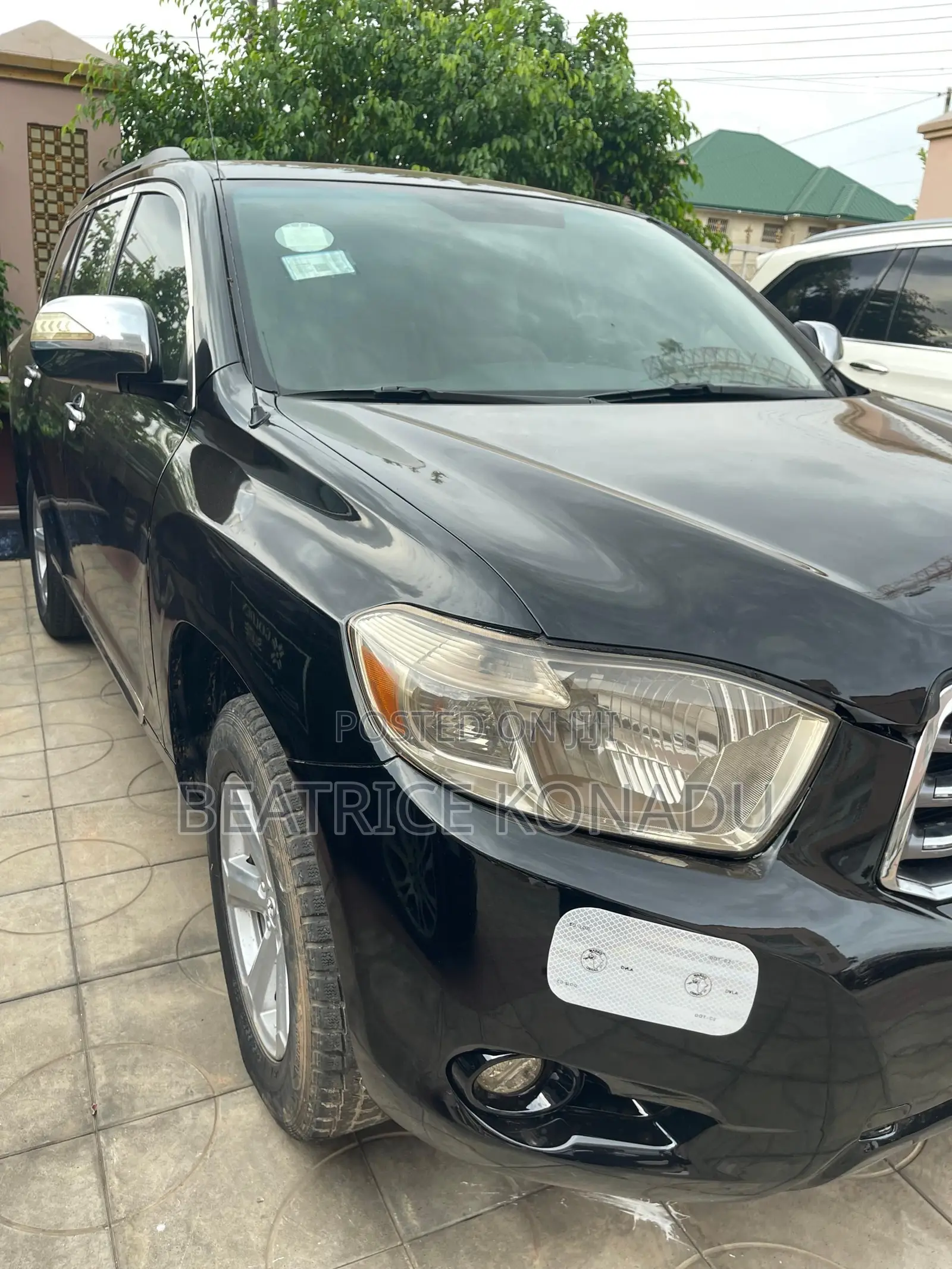 Toyota Highlander Base 2010 Black