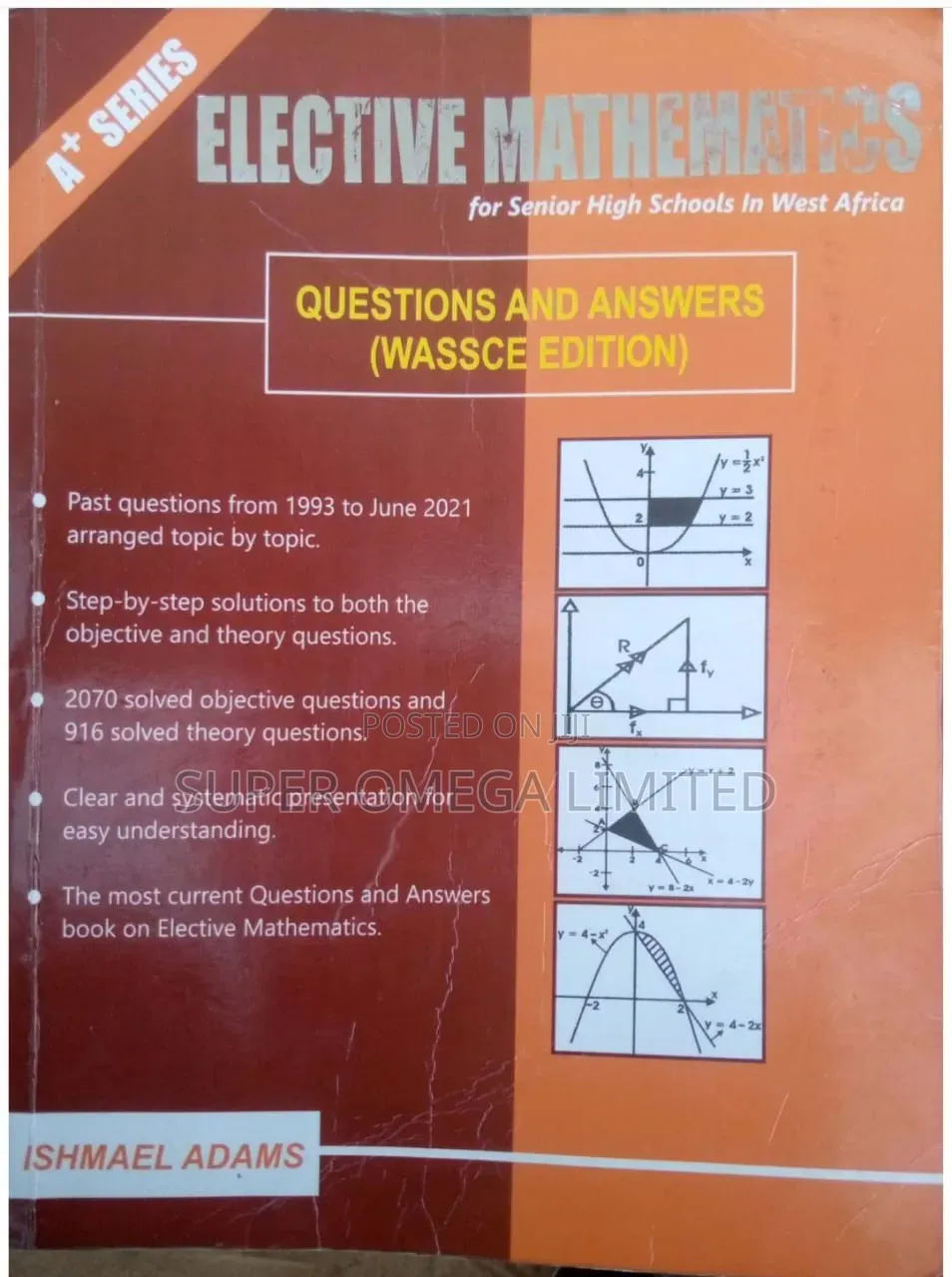 A+ Series Elective Mathematics Questions Answers WASSCE
