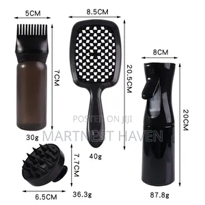 4in1 Hair Care Set- Comb Type Oil Applicator