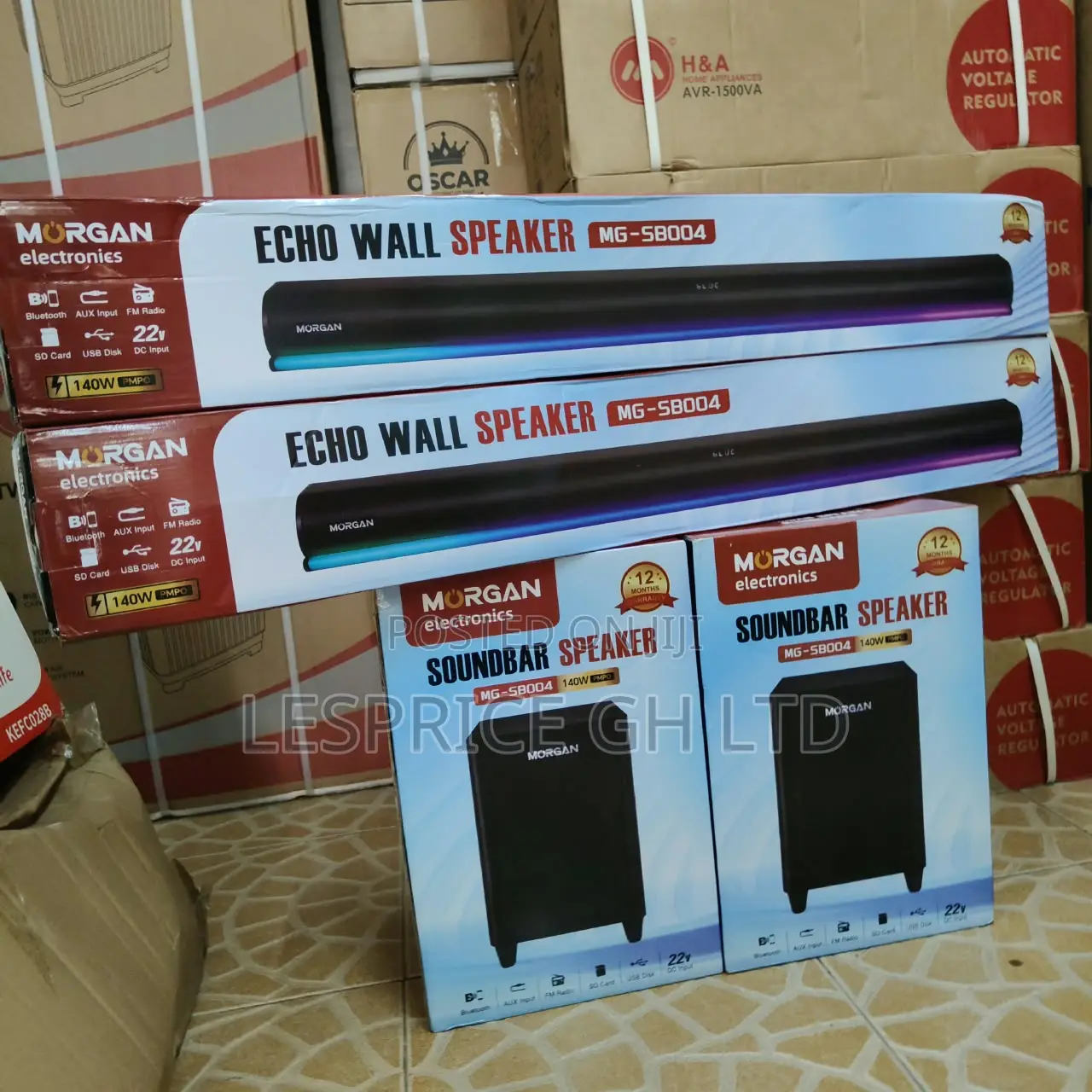 Get Exciting Offers on Our Superb 280W Morgan Soundbar Subwoofer