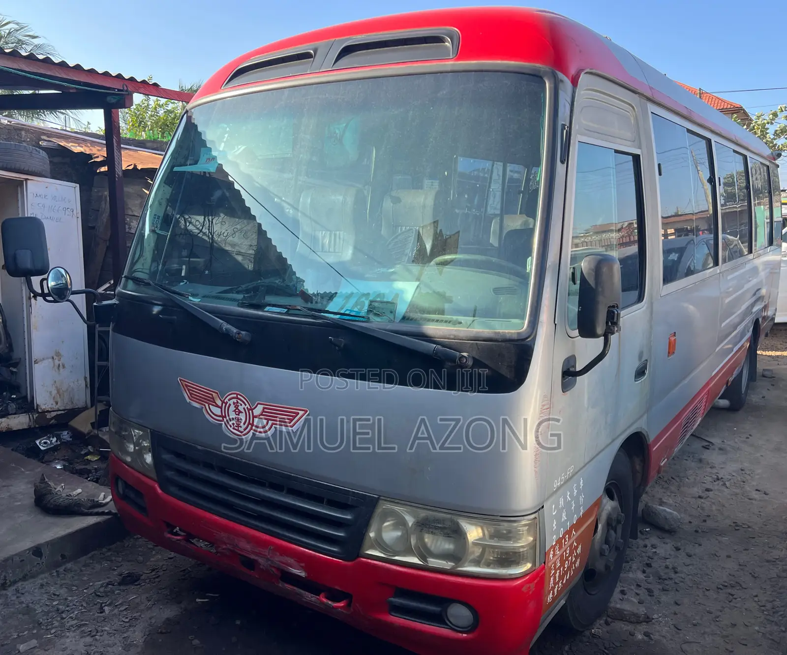 Toyota Coaster 2012 Silver