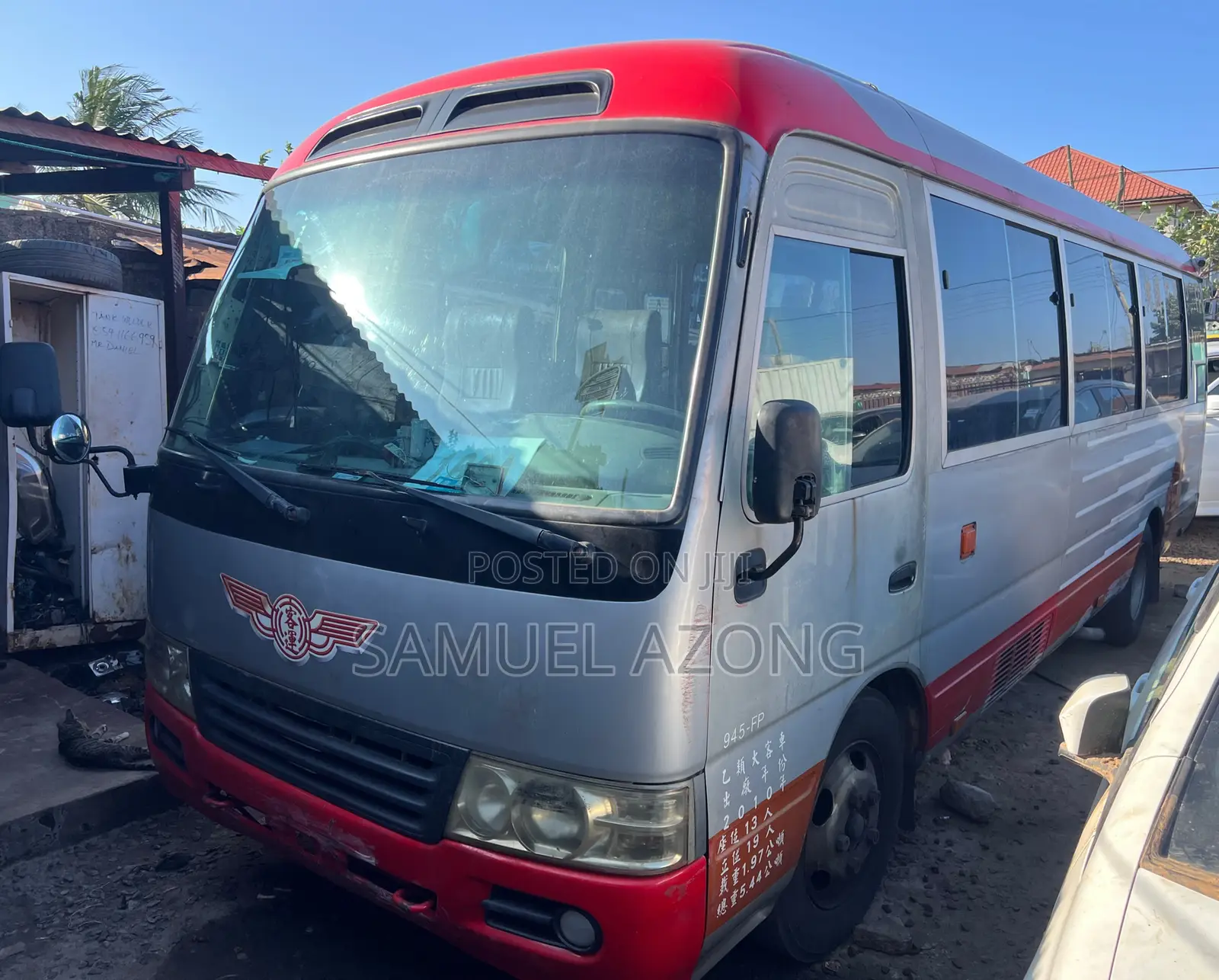 Toyota Coaster 2012 Silver