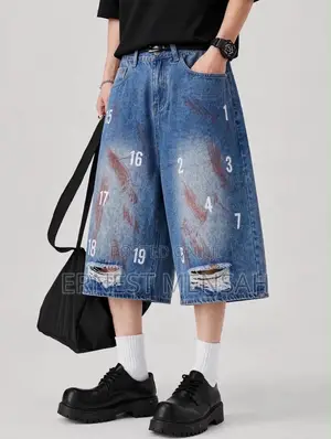 Baggy Denim Jorts
