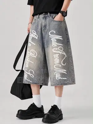 Baggy Denim Jorts