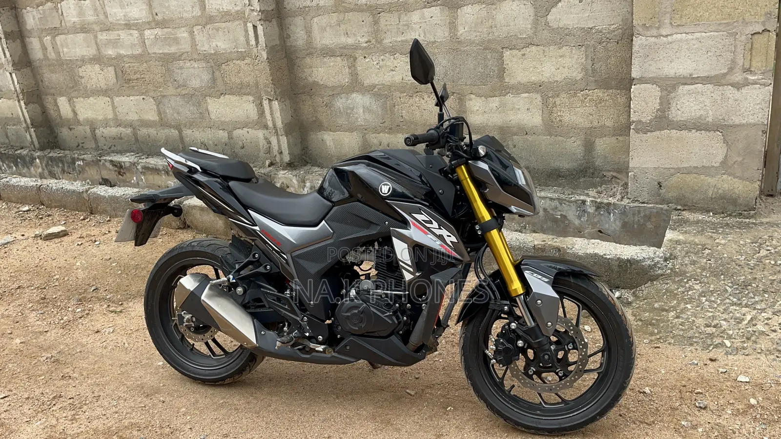 Haojue DR190S 2024 Black