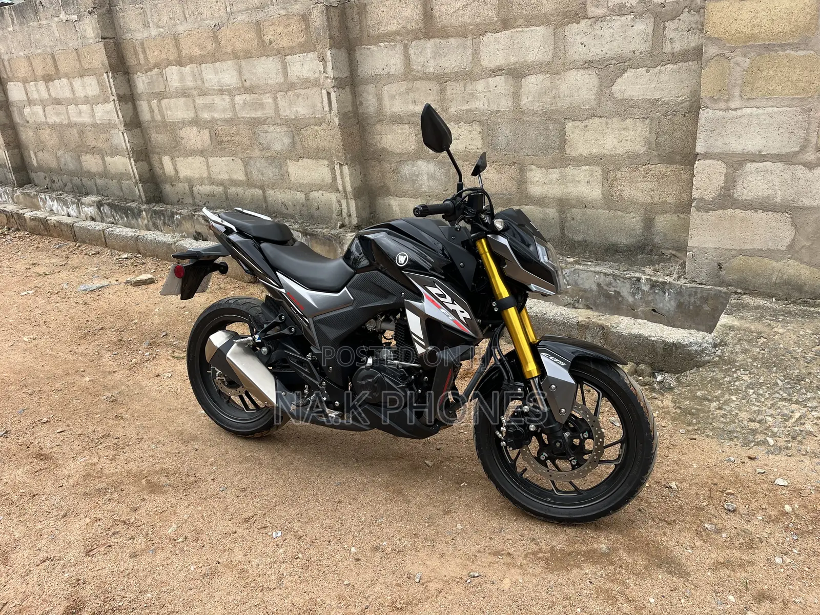 Haojue DR190S 2024 Black