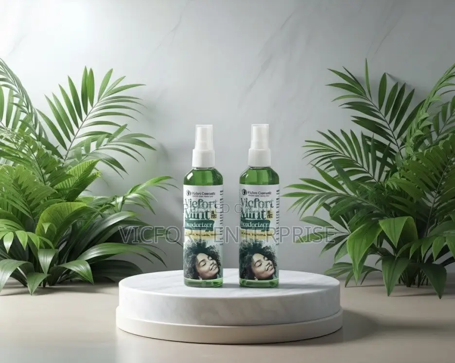 Vicfort Mint Hair Deodorizer: Anti-Dandruff Spray, Stops Itching Scalp