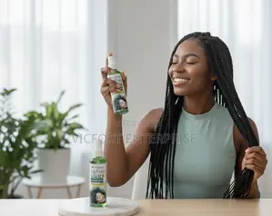 Vicfort Mint Hair Deodorizer: Anti-Dandruff Spray, Stops Itching Scalp