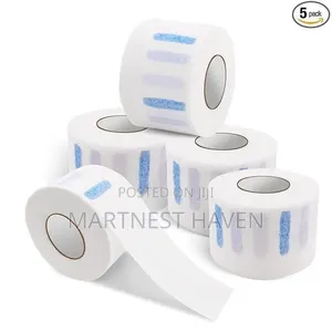 Professional Barber's Neck Tissue Paper Strips - 5 Rolls