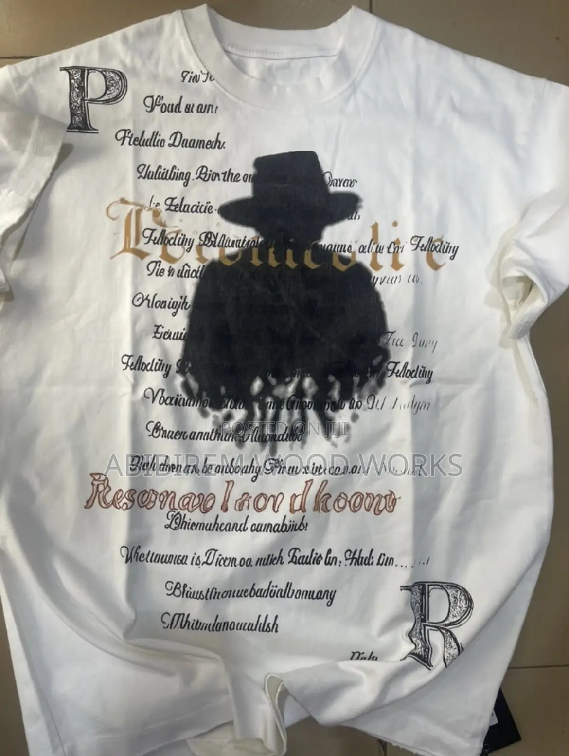 Authentic 100% Cotton T-Shirt Clothings