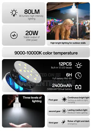 Yesido DH14 Rechargeable Light