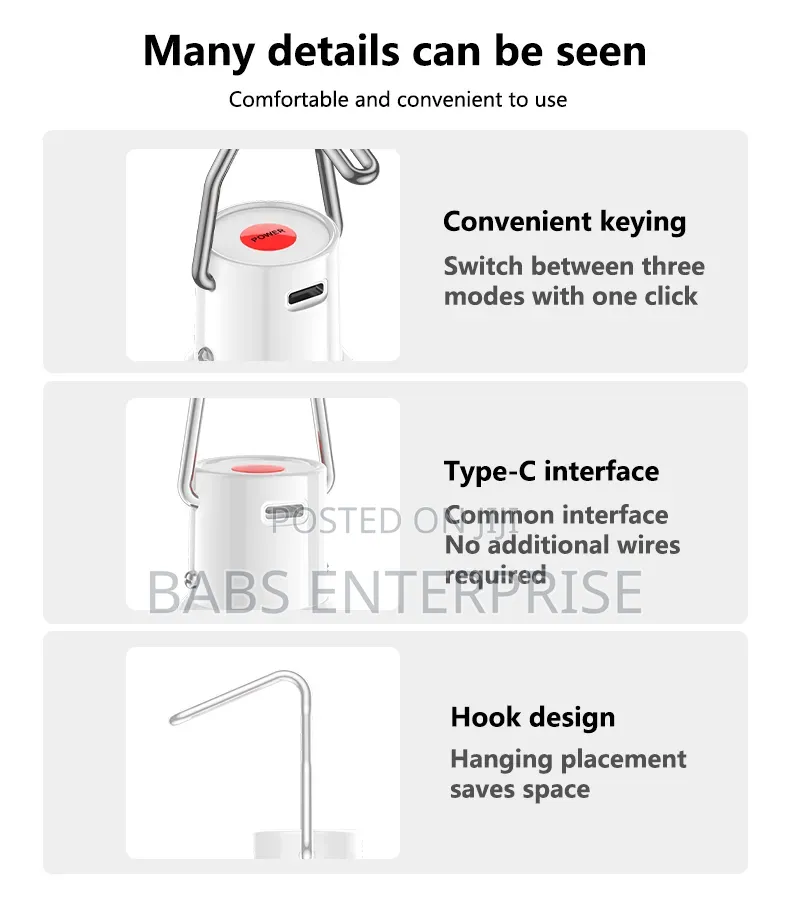 Yesido DH14 Rechargeable Light