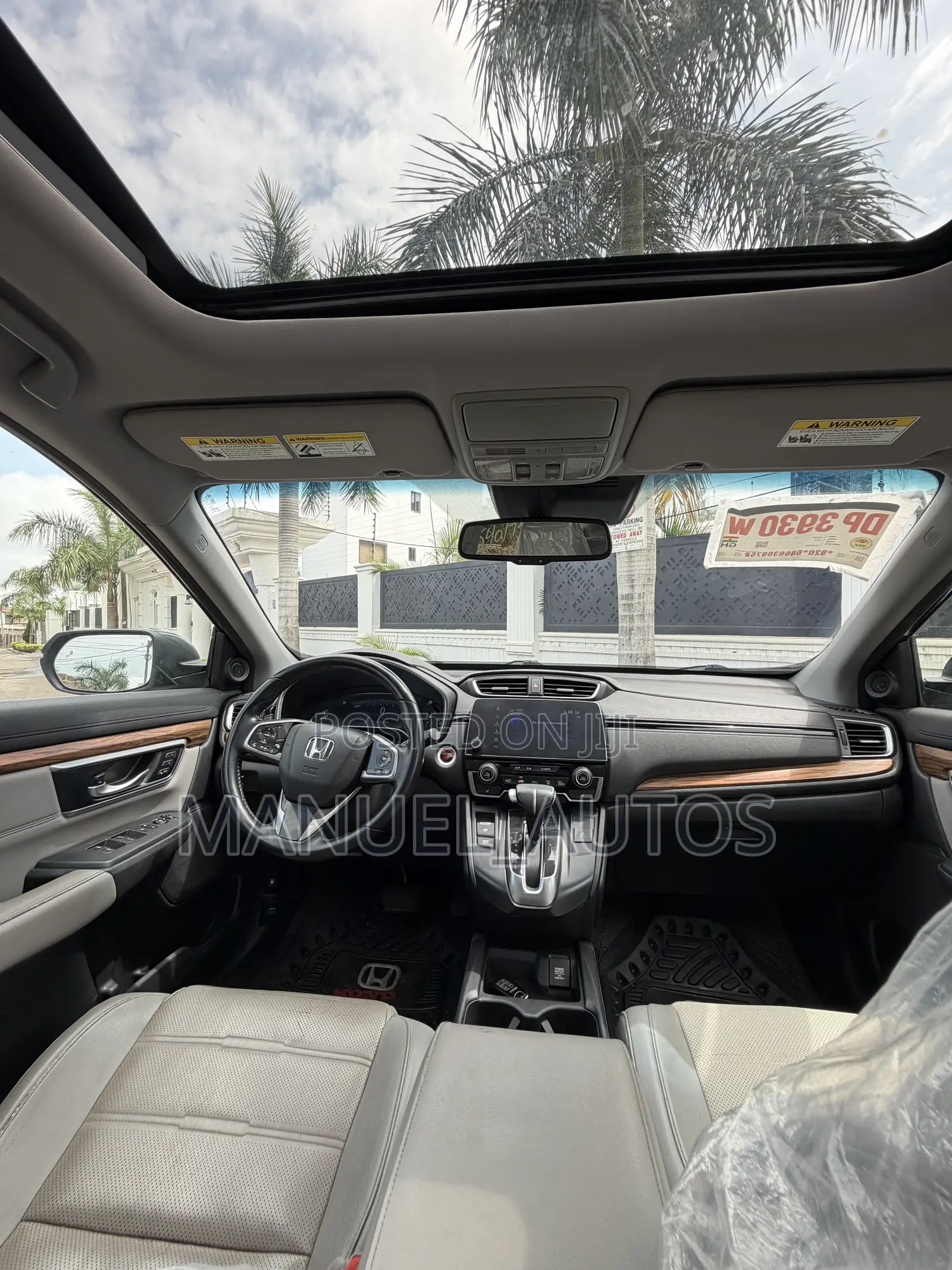 Honda CR-V Touring AWD 2018 Blue