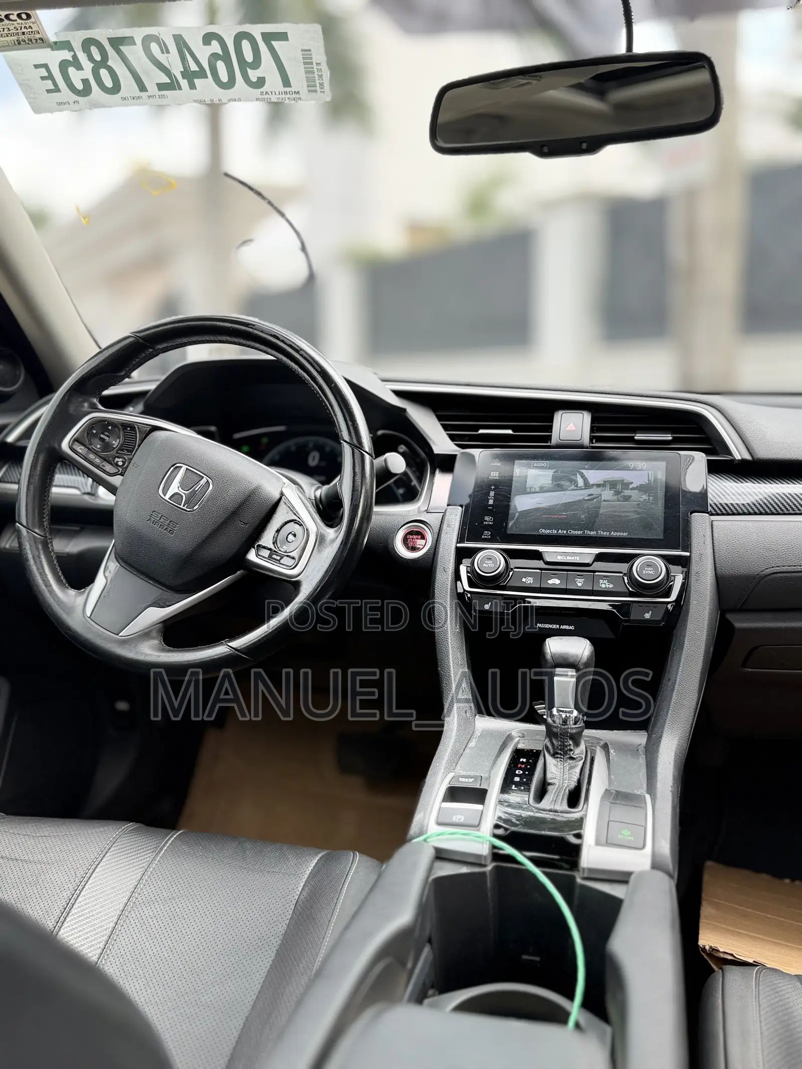 Honda Civic EX-L Sedan 2018 Silver