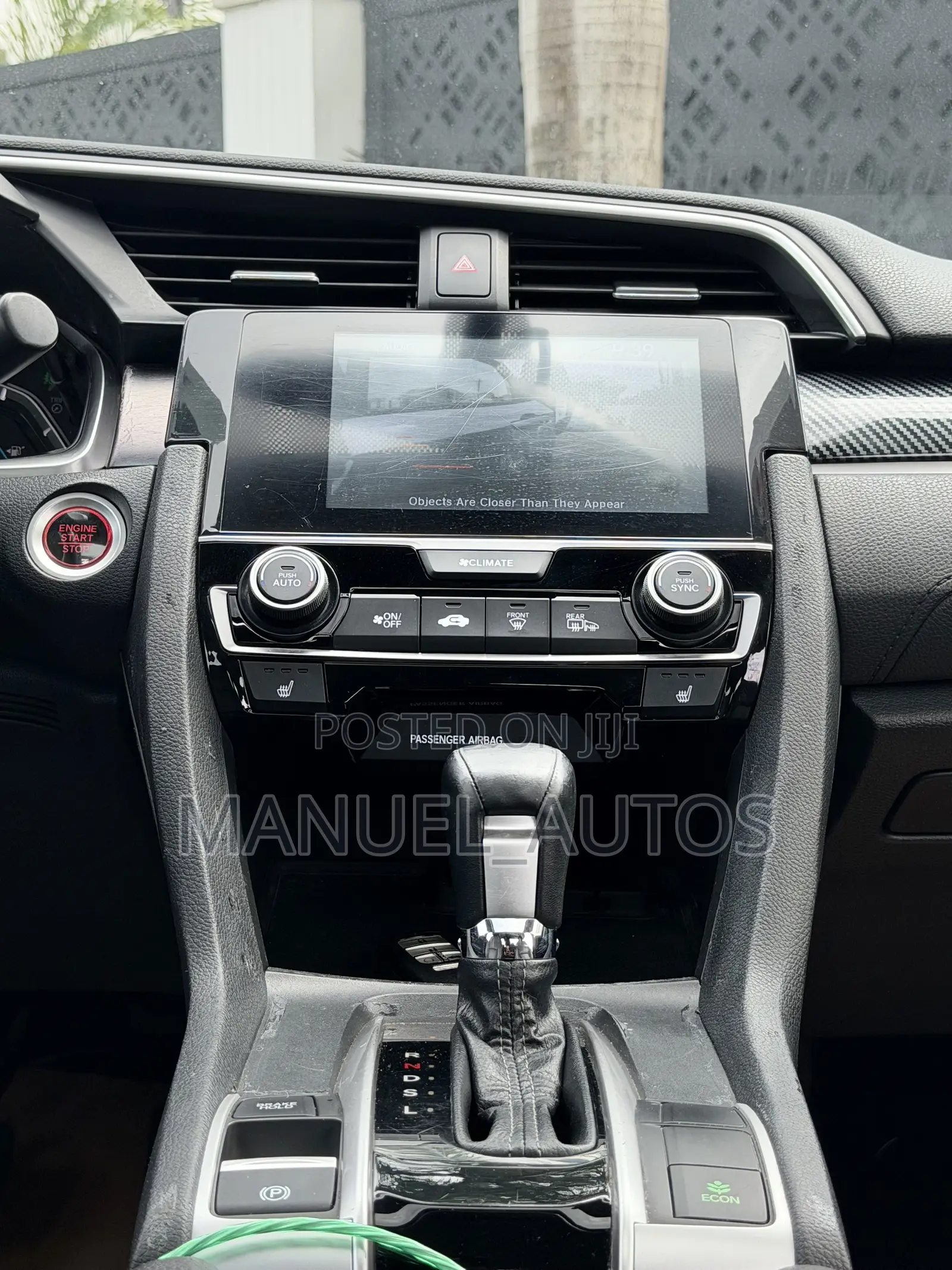Honda Civic EX-L Sedan 2018 Silver