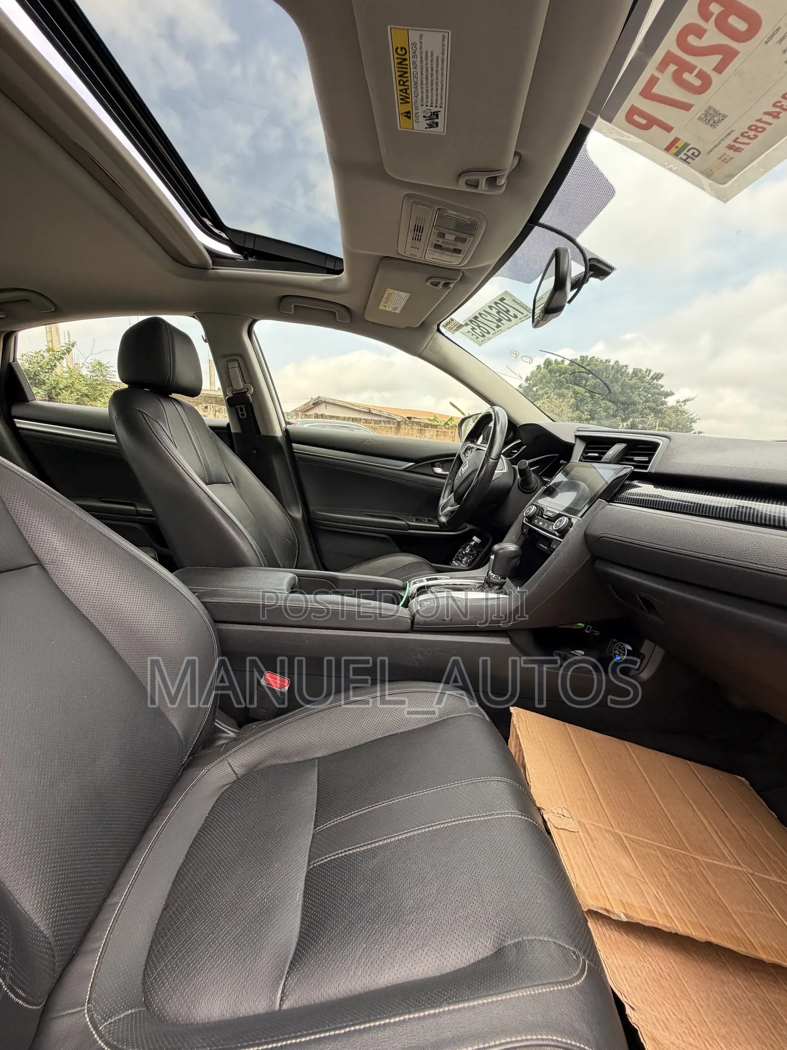Honda Civic EX-L Sedan 2018 Silver