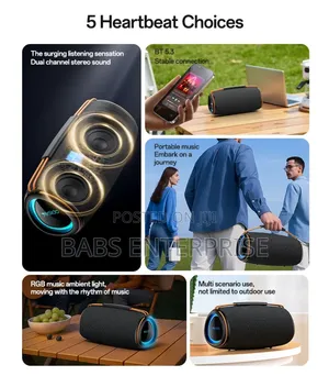 Yesido YSW38 30W Wireless RGB Bluetooth Speaker