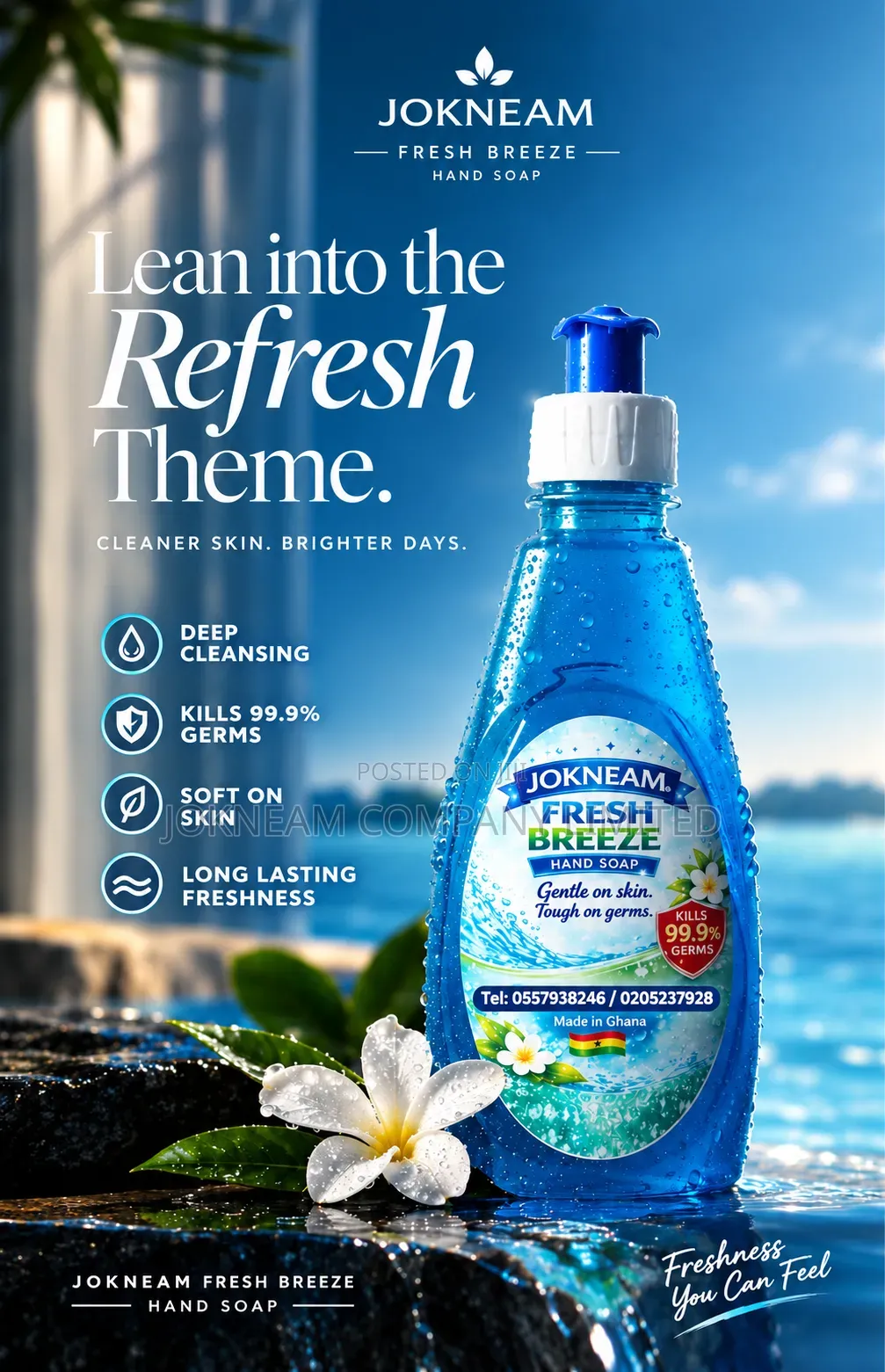 Jokneam Fresh Breeze Hand Soap