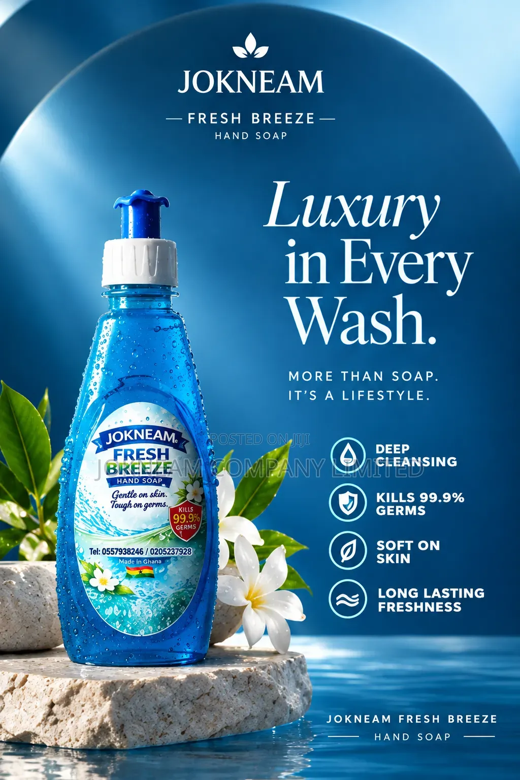 Jokneam Fresh Breeze Hand Soap