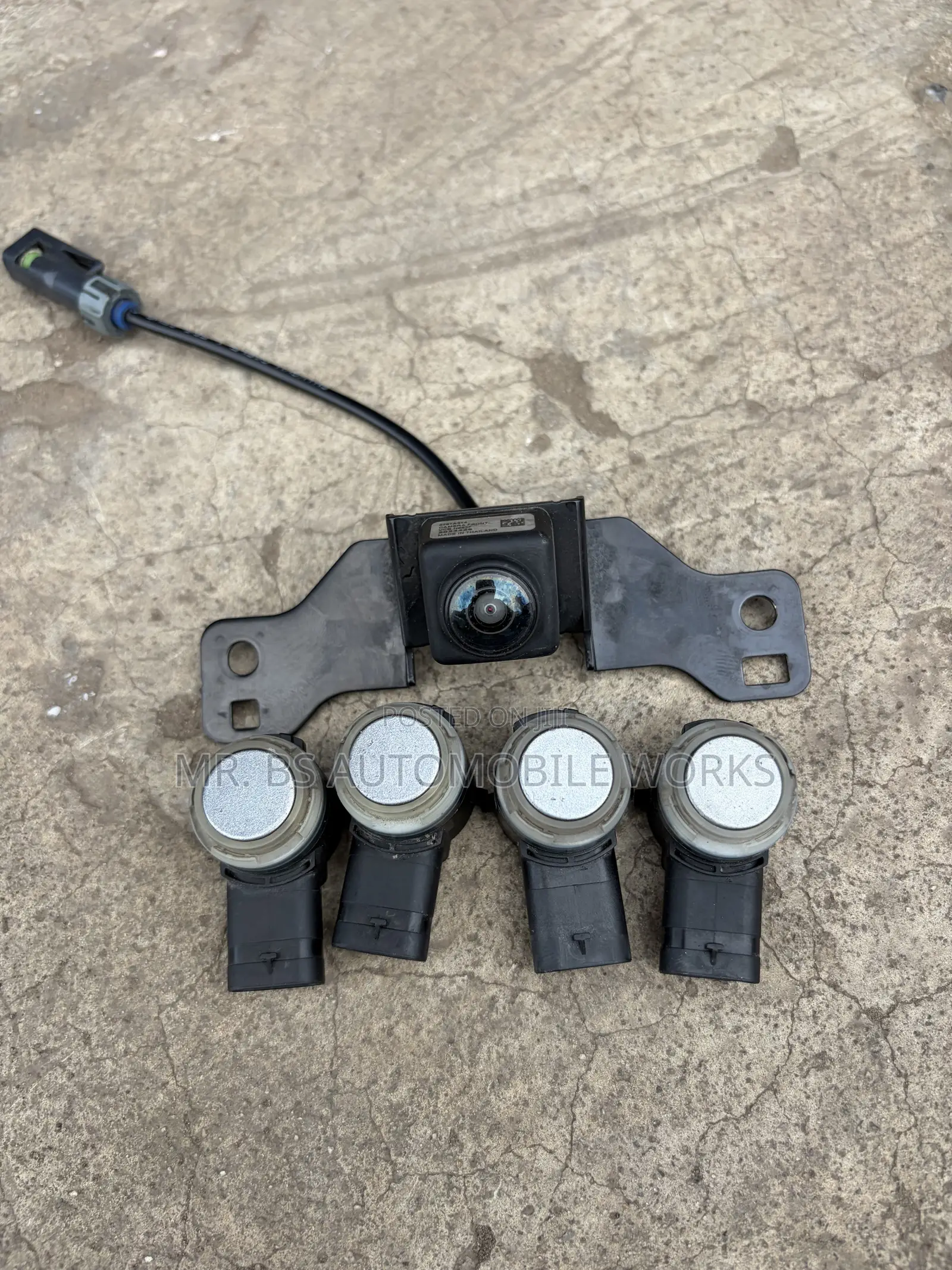 Mitsubishi Outlander Parking Sensor Layout 2022-2025