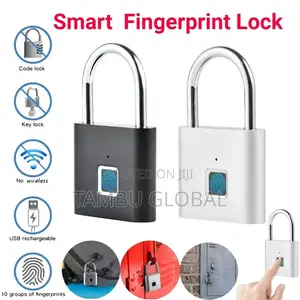 KERUI Smart Fingerprint Padlock – USB-C Rechargeable, Keyless