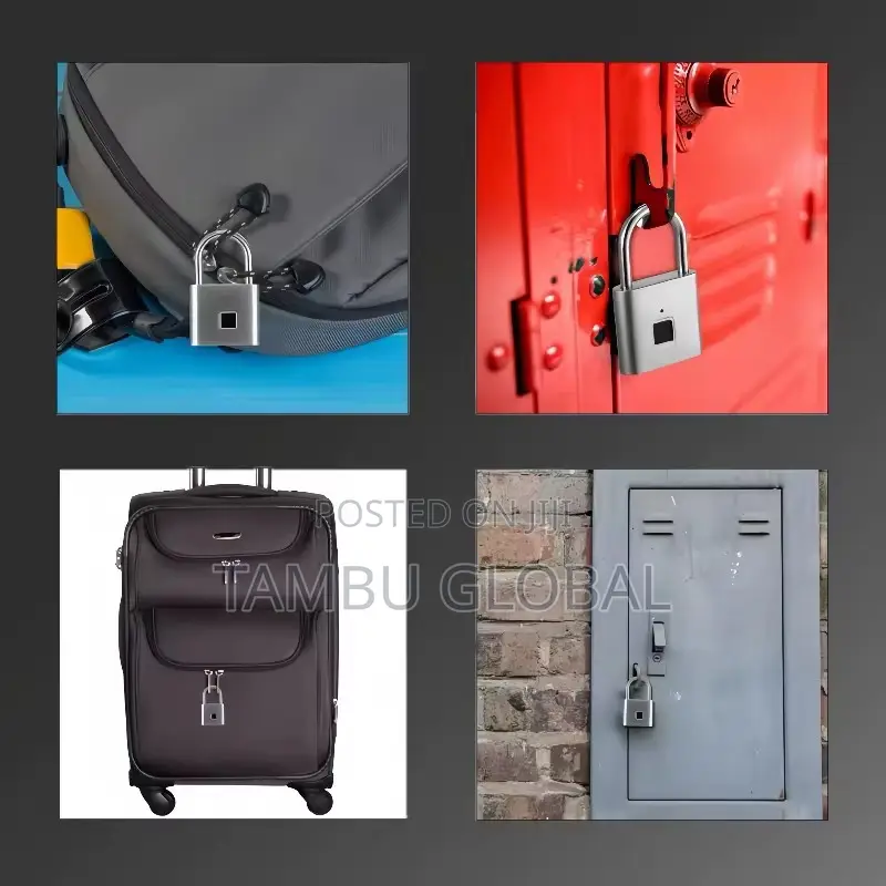 KERUI Smart Fingerprint Padlock – USB-C Rechargeable, Keyless