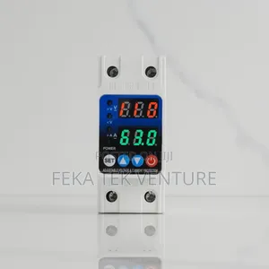 63A 2P Adjustable Over/Under Voltage Protector
