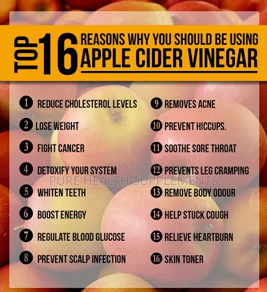 Fermented Apple Cider Vinegar With the Mother, 500mg, 180 Capsules