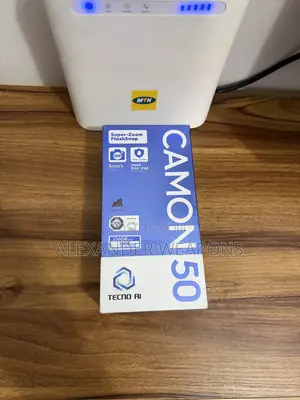 New Tecno Camon 50 256 GB Black