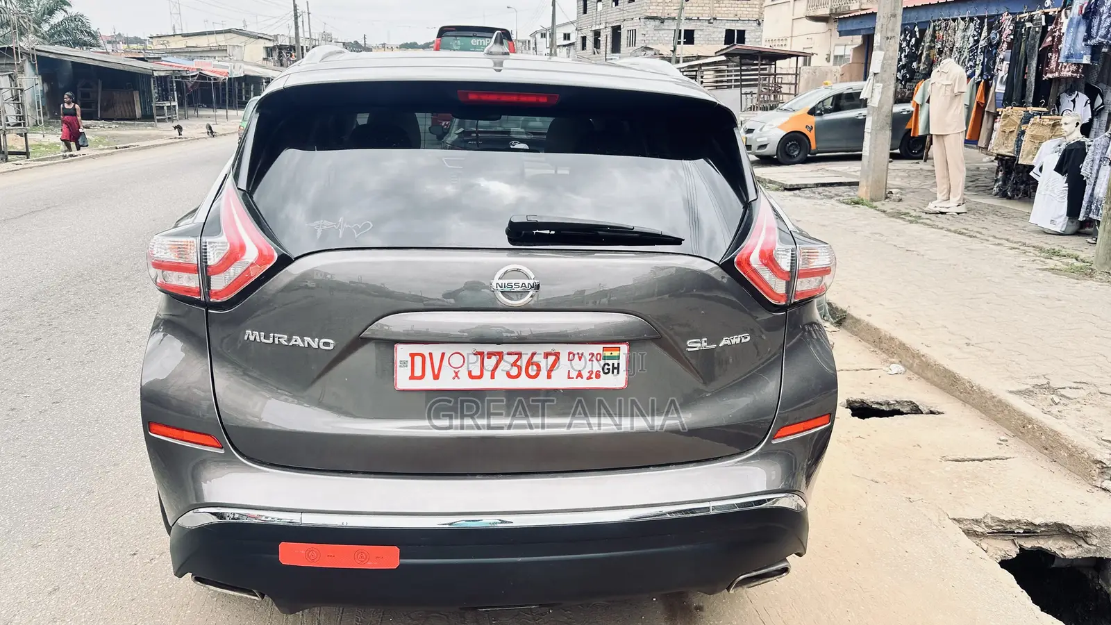 Nissan Murano SL AWD 2017 Gray