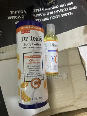 Dr Teals Body Lotion and Disaar Vitamin C