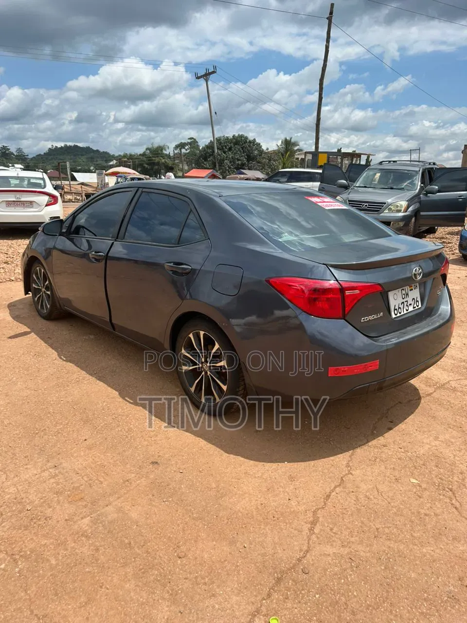 Toyota Corolla SE (1.8L 4cyl 2A) 2018 Gray